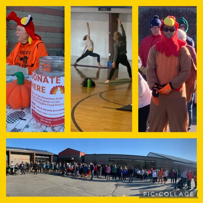 Annual BRYMCA Turkey Trot 2021 raises over 2,000 for local food pantry